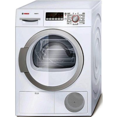 Bosch Exxcel WTB86590GB 9kg Condenser Tumble Dryer in White